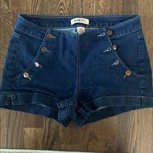 Dark stretchy shorts